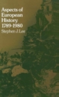 Aspects of European History 1789-1980 - Book