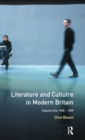 Literature and Culture in Modern Britain : Volume 1: 1900-1929 - Book