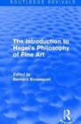 The Introduction to Hegel's Philosophy of Fine Art - Book