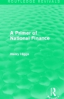 A Primer of National Finance - Book