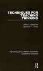 Techniques for Teaching Thinking - Book