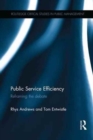Public Service Efficiency : Reframing the Debate - Book