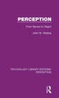 Perception : From Sense to Object - Book