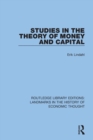 Studies in the Theory of Money and Capital - Book