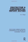 Protective and Preferential Import Duties - Book