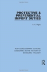 Protective and Preferential Import Duties - Book