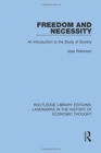 Freedom and Necessity : An Introduction to the Study of Society - Book