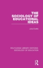 The Sociology of Educational Ideas - Book