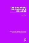 The Changing Culture of a College - Book