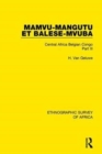 Mamvu-Mangutu et Balese-Mvuba : Central Africa Belgian Congo Part III - Book