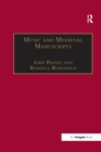 Music and Medieval Manuscripts : Paleography and Performance - Book