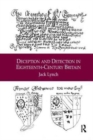 Deception and Detection in Eighteenth-Century Britain - Book