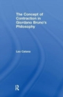 The Concept of Contraction in Giordano Bruno's Philosophy - Book