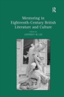 Mentoring in Eighteenth-Century British Literature and Culture - Book