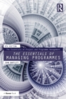 The Essentials of Managing Programmes - Book