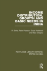 Income Distribution, Growth and Basic Needs in India - Book