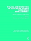Policy and Practice in European Human Resource Management : The Price Waterhouse Cranfield Survey - Book