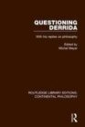 Questioning Derrida : With His Replies on Philosophy - Book