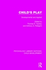 Child's Play : Developmental and Applied - Book