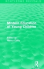 Modern Education of Young Children (1933) - Book
