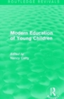 Modern Education of Young Children (1933) - Book