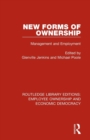 New Forms of Ownership : Management and Employment - Book