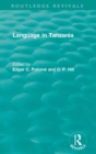 Routledge Revivals: Language in Tanzania (1980) - Book