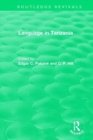 Routledge Revivals: Language in Tanzania (1980) - Book