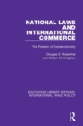 National Laws and International Commerce : The Problem of Extraterritoriality - Book