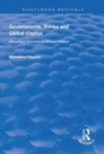 Governments, Banks and Global Capital : Securities Markets in Global Politics - Book