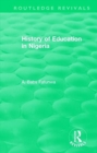 History of Education in Nigeria - Book