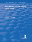 Robert of Brunne's Handlyng Synne (1303) : And its French Original - Book