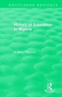 History of Education in Nigeria - Book