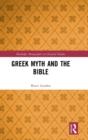Greek Myth and the Bible - Book
