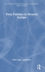 Party Families in Western Europe - Book
