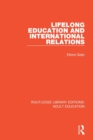 Lifelong Education and International Relations - Book