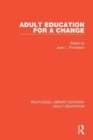 Adult Education For a Change - Book
