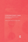 Contemporary China : The Dynamics of Change at the Start of the New Millennium - Book