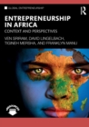 Entrepreneurship in Africa : Context and Perspectives - Book