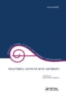 Boundary Control and Variation - Book