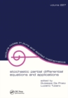 Stochastic Partial Differential Equations and Applications - Book
