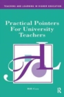 Practical Pointers for University Teachers - Book