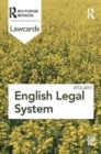 English Legal System Lawcards 2012-2013 - Book