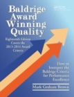 Baldrige Award Winning Quality : How to Interpret the Baldrige Criteria for Performance Excellence - Book