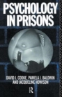 Psychology in Prisons - Book