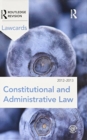Constitutional and Administrative Lawcards 2012-2013 - Book