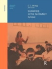 Explaining in the Secondary School - Book