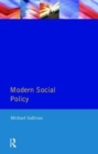 Modern Social Policy - Book