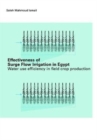 Effectiveness of Surge Flow Irrigation in Egypt : Water Use Efficiency in Field Crop Production - Book