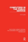 Computers in the Public Service - Book